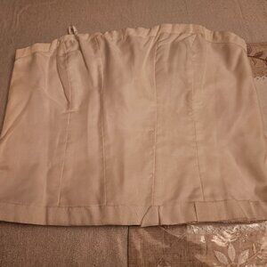 NWT Nicole Miller Silk Bustier